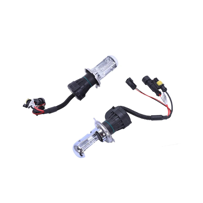 2X Bulb AUTO HID BI-Xenon Beam HI / LOW Bulb H4 (55W, 6000K) Oasis Select
