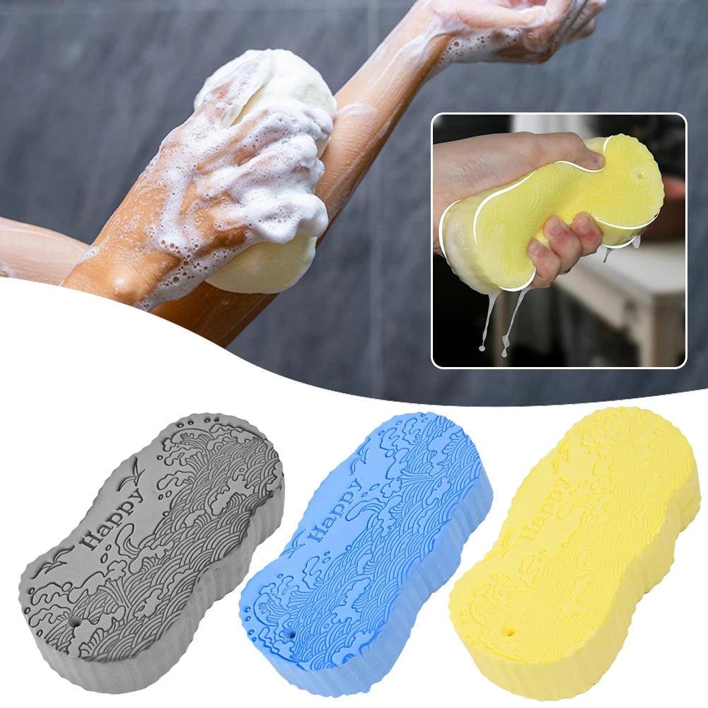 3D Super Soft Exfoliating Bath Sponge – Body Scrubber All Ages