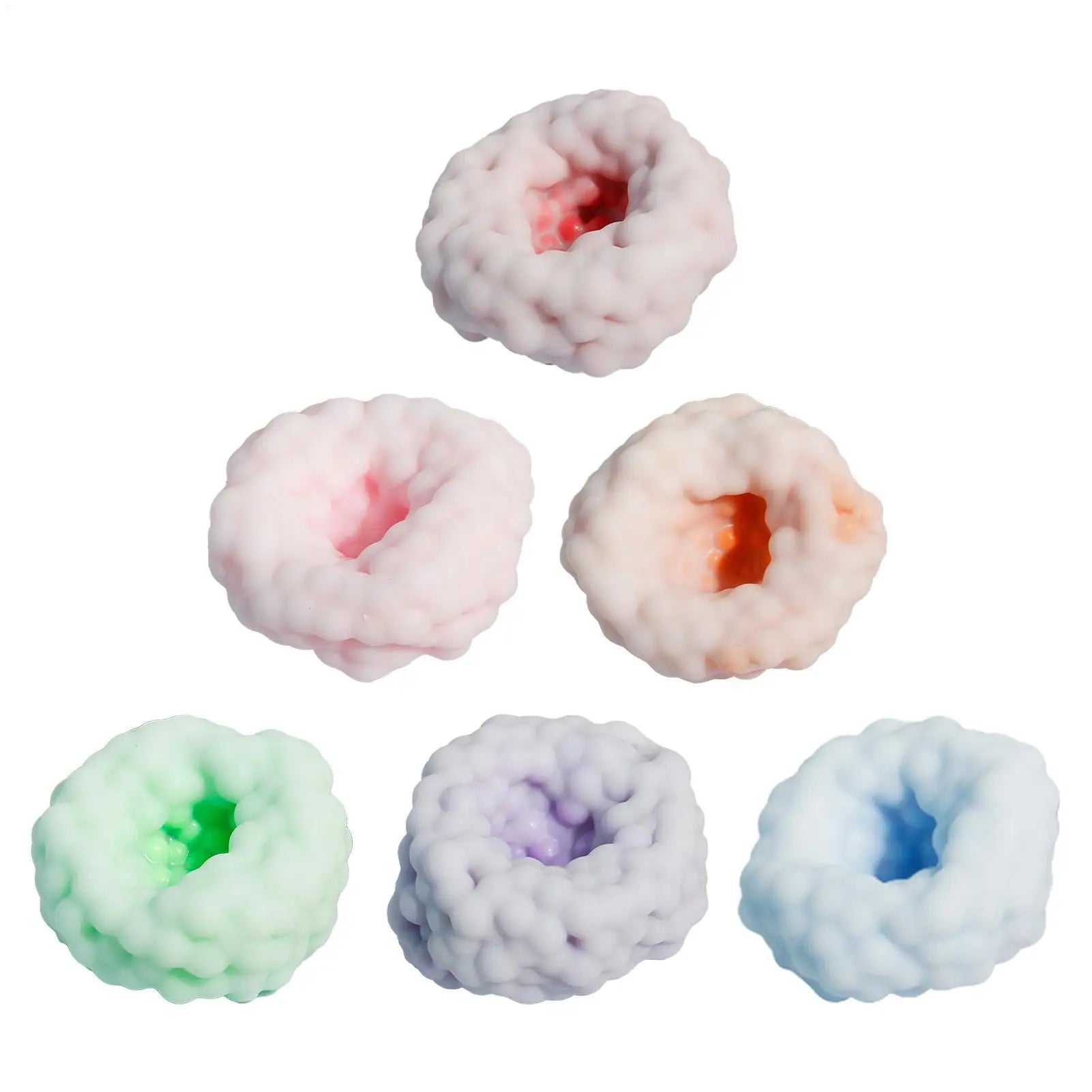 Stress Balls Shapeable Squishys Sand Ball Stress Ball Stress Relief Noisy Ball Desktop Squeezing Soothing Anti-Stress Toy Oasis Select