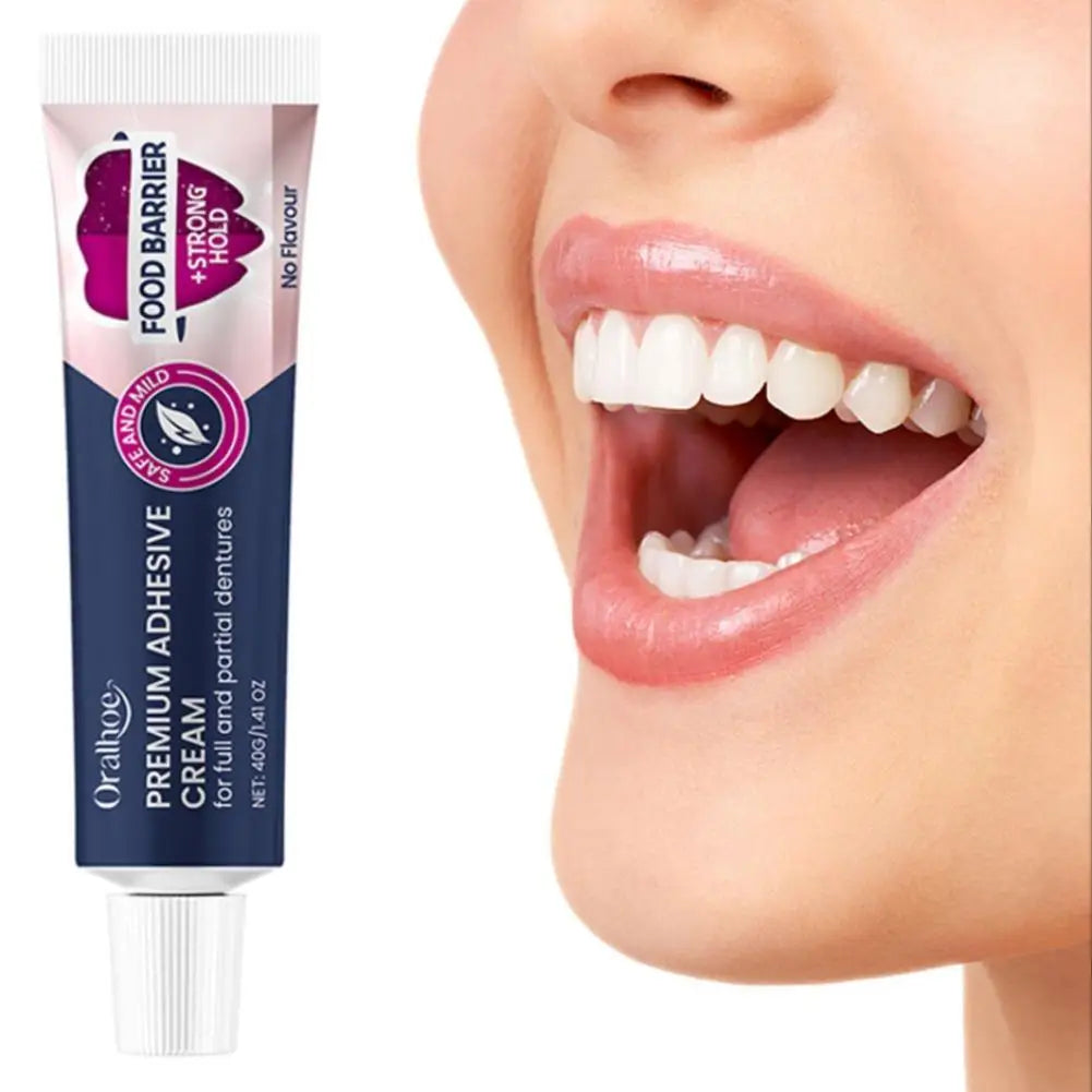 Strong Denture Adhesive Cream – All-Day Hold & Comfort 40g