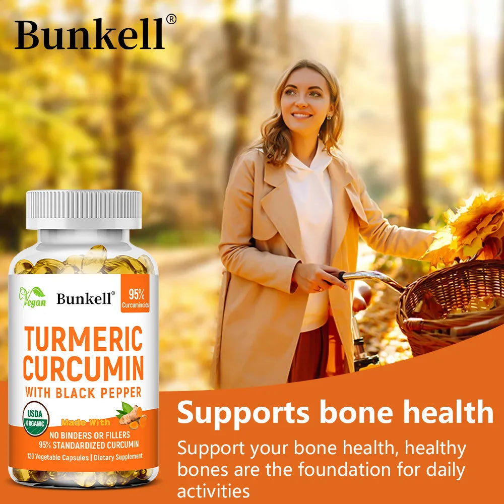 Turmeric Curcumin 95% Curcuminoids Black Pepper & Ginger Herbal Supplement Oasis Select