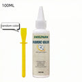Strong Fabric Glue Washable Liquid Stitch Permanent Textile Adhesive For Clothing Denim Leather Patch Repair Flexible Sewing Kit Oasis Select 100ML
