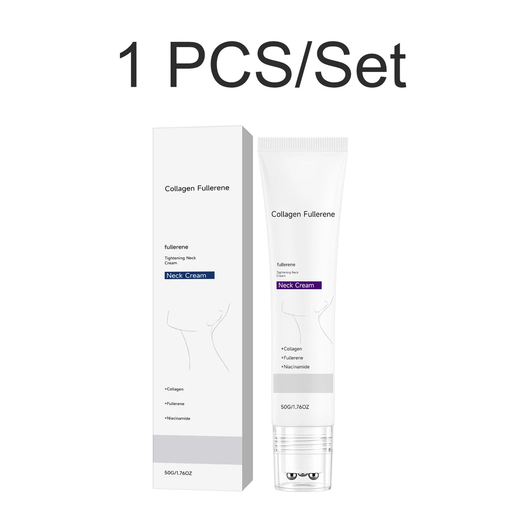 1/2/3/4Pc Collagen Elastic Firming Neck Cream,Moisturizing Massage Rejuvenate Cream,Reduce Neck Lines Tightening Smooth Skincare Oasis Select 1 PCS