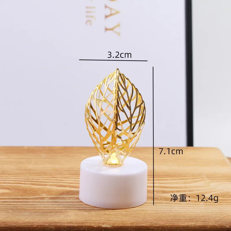 LED Candle Light Desktop Ambience Decoration Electronic Flameless Candles Light Home Bedroom Decoration Oasis Select DXD-0053