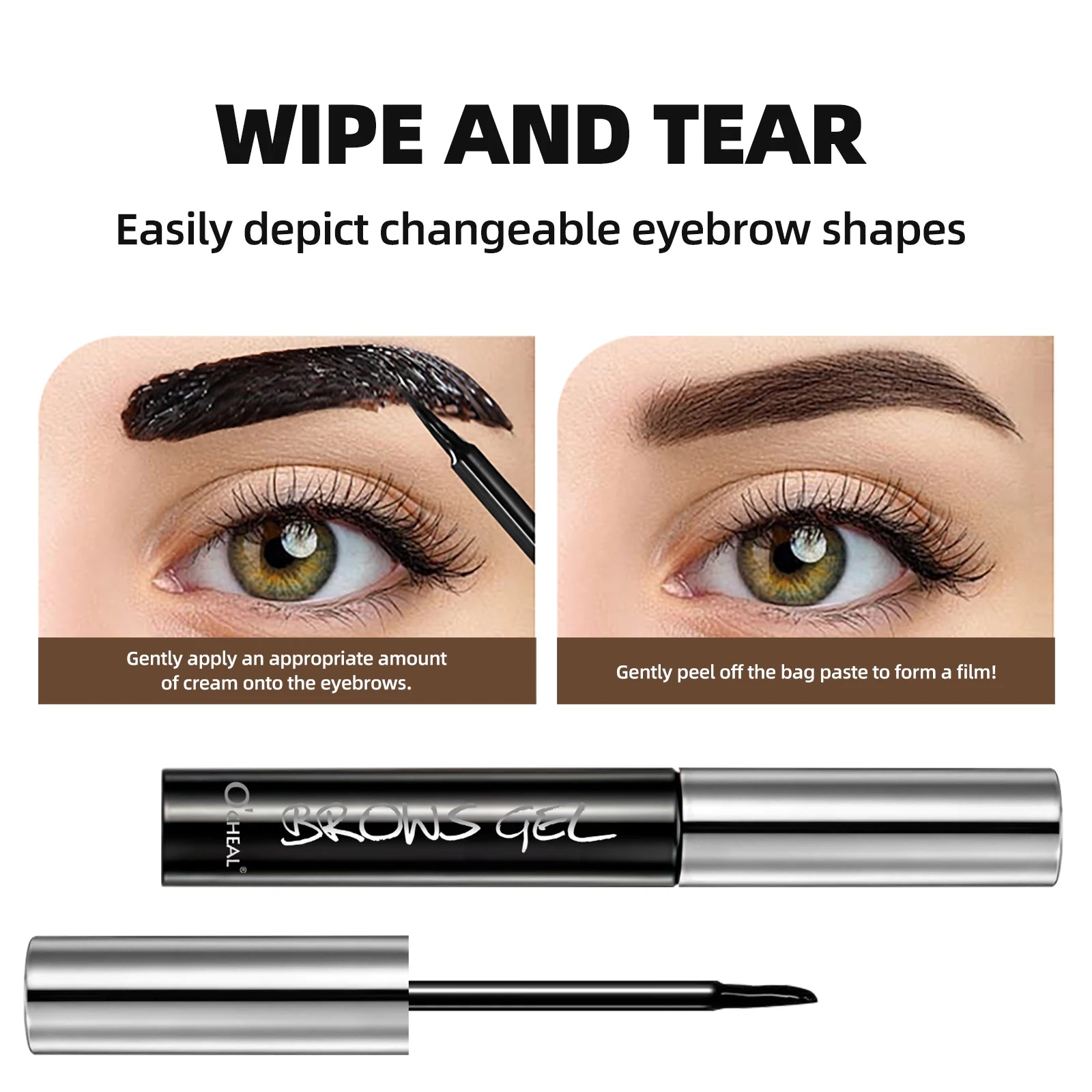 O'Cheal Peel-Off Eyebrow Tint Gel – Waterproof & Long-Lasting