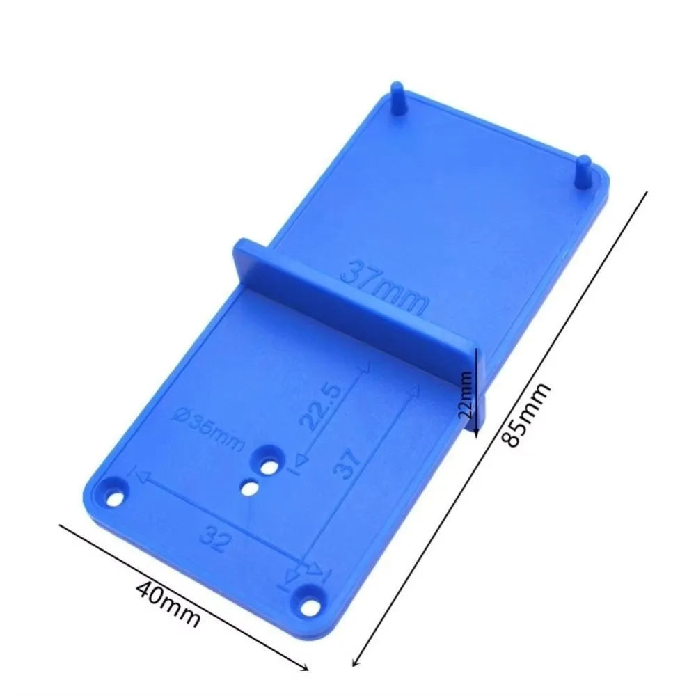 35/40mm Hinge Hole Drilling Guide | Cabinet Door Punch Locator