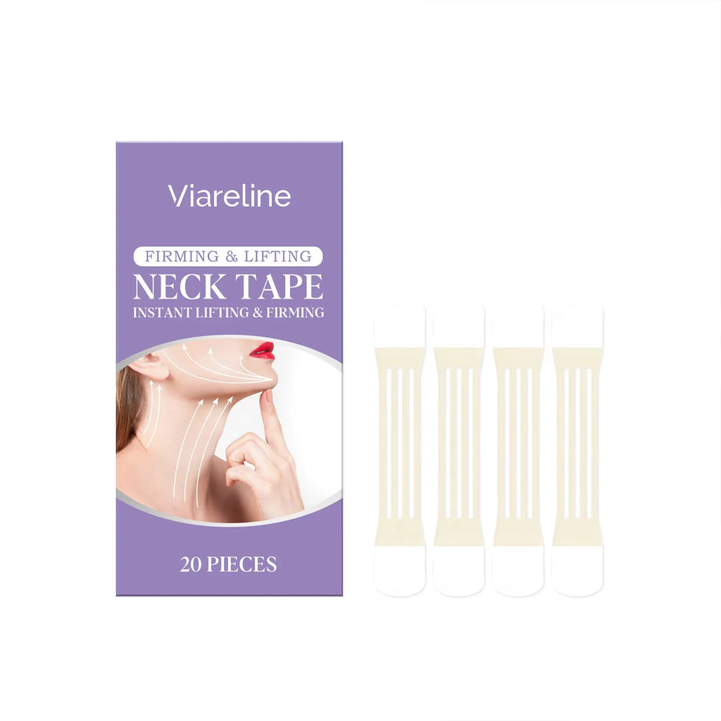 VIARELINE Neck Tightening Patch Enhance Elasticity Reduce Fine Lines Relieve Roughness Improving Relaxation Neck Soothing Patch Oasis Select 20pcs Boxed