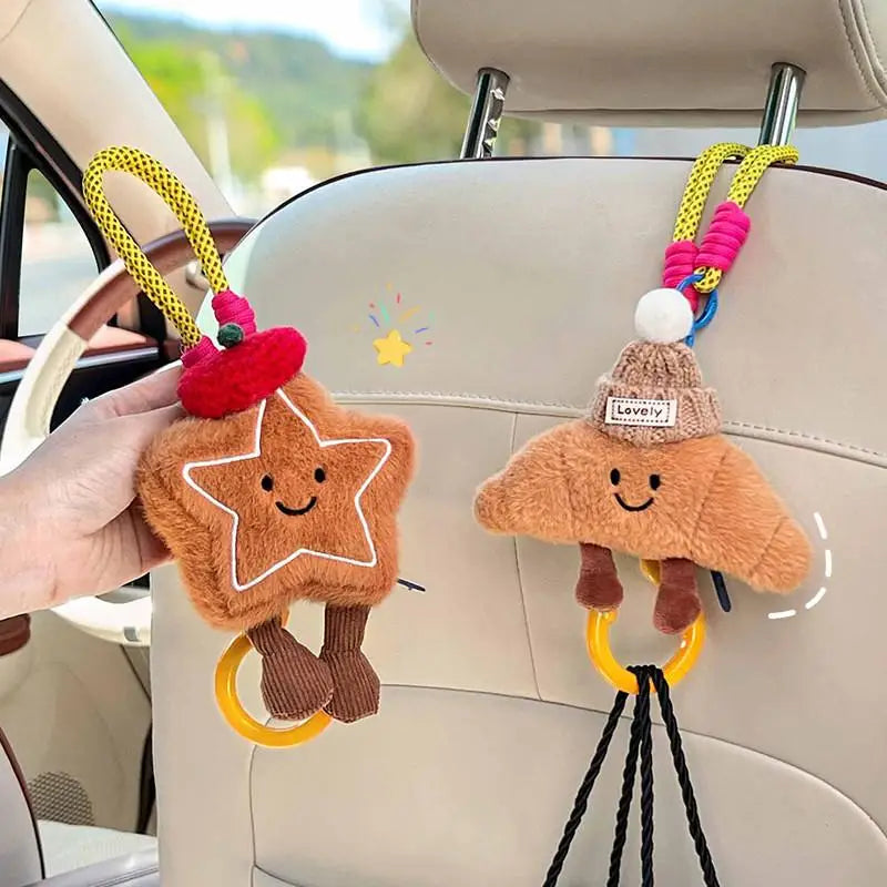 Car Backseat Organizer Cute Cartoon Car Seat Back Hooks Storage Holder Creative Car Accessories Interior Oasis Select