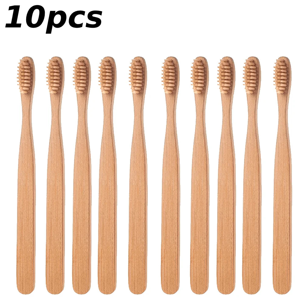 Eco Bamboo Charcoal Toothbrush – Soft Bristle 1 or 50 Pack Bamboo Toothbrush Oasis Select C