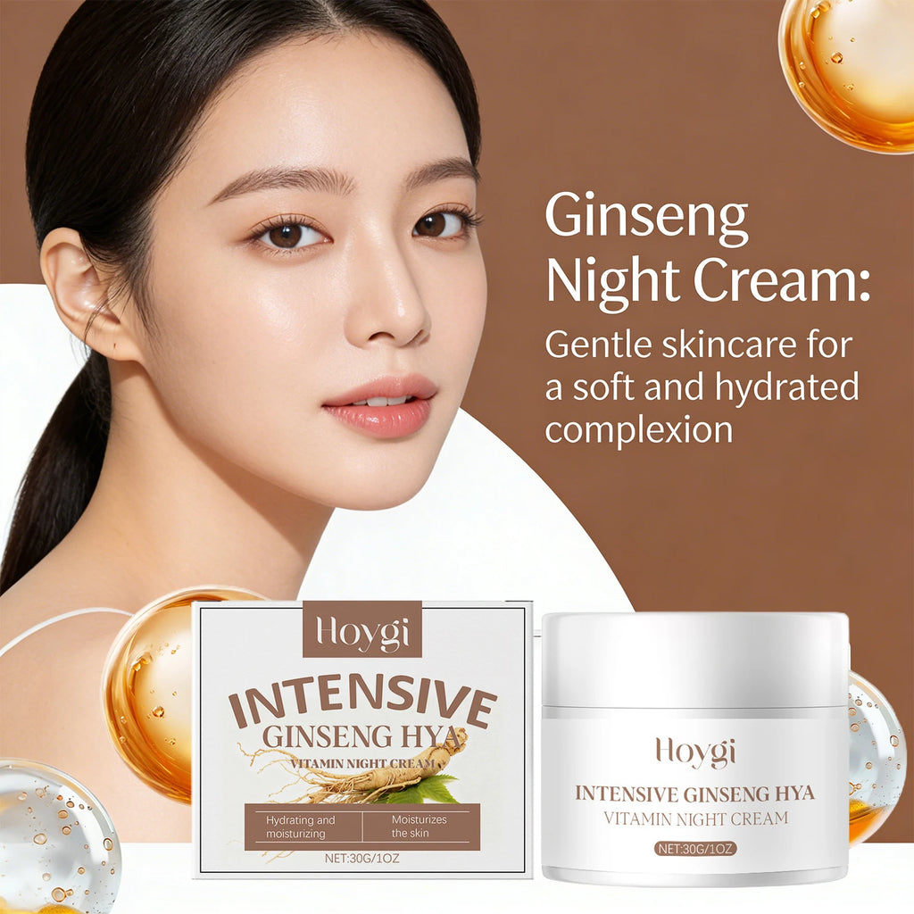 Hoygi Ginseng & Hyaluronic Acid Night Cream 30g