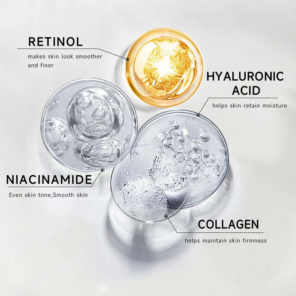 YOUNGCOME Collagen Retinol & Hyaluronic Acid Face Cream Set of 2