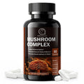 BBEEAAUU Mushroom Complex Capsules Support Energy, Digestion,Focus,Memory & Brain Overall Health Support Dietary Supplement Oasis Select 60pcs 1bottle United States