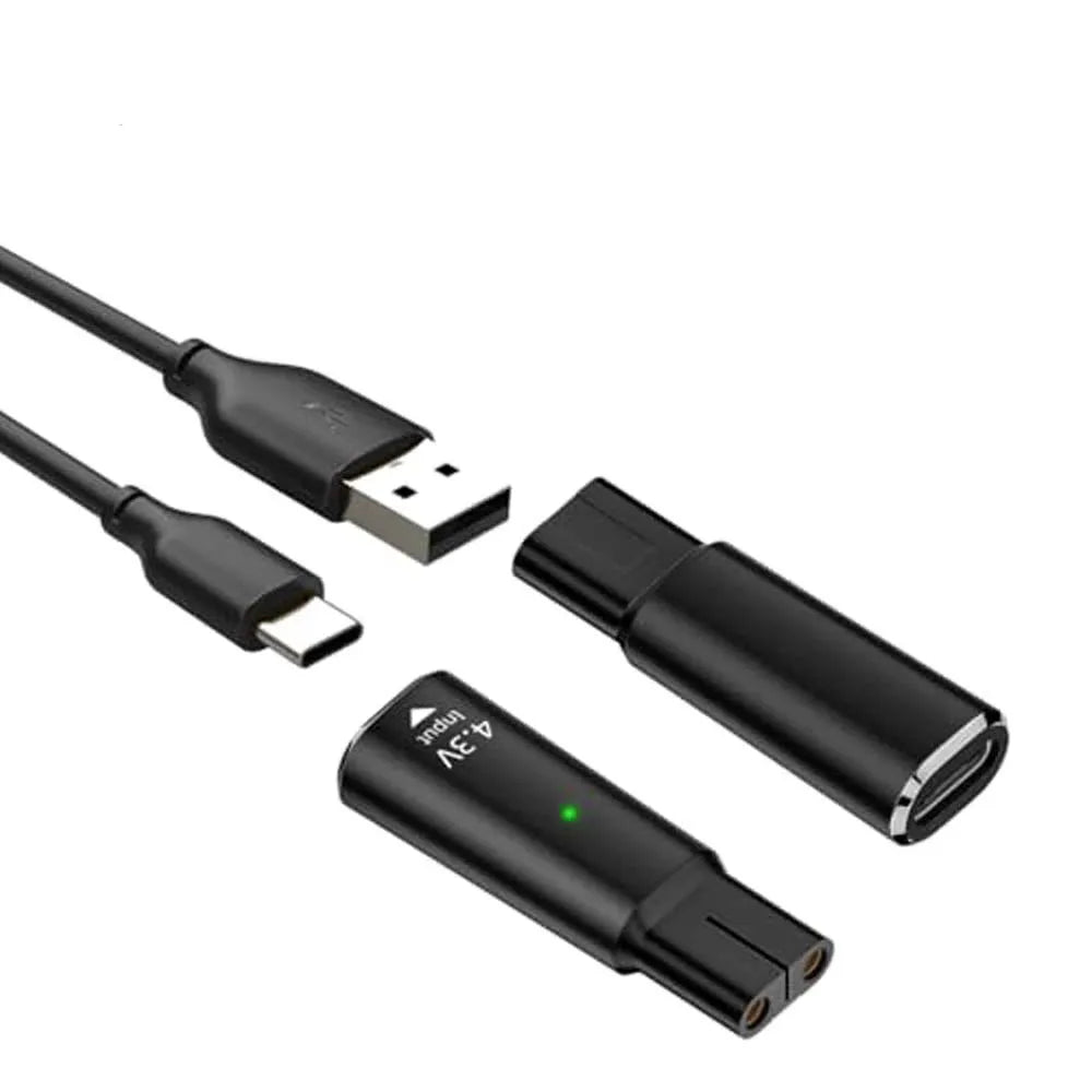 Type-C Adapter for Philips OneBlade QP2520 QP2515 QP2620 Charger Shaver Charging Adapter Oasis Select