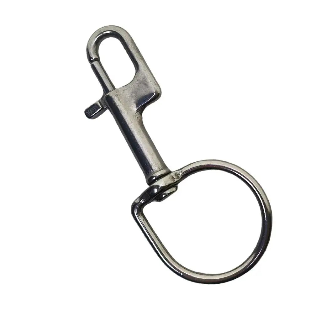 316 Stainless Steel Swivel Single End Snap Hook Rotating Clip For Diving Pet Leash Boat Hardware Safety Lanyard Outdoor Gear Oasis Select