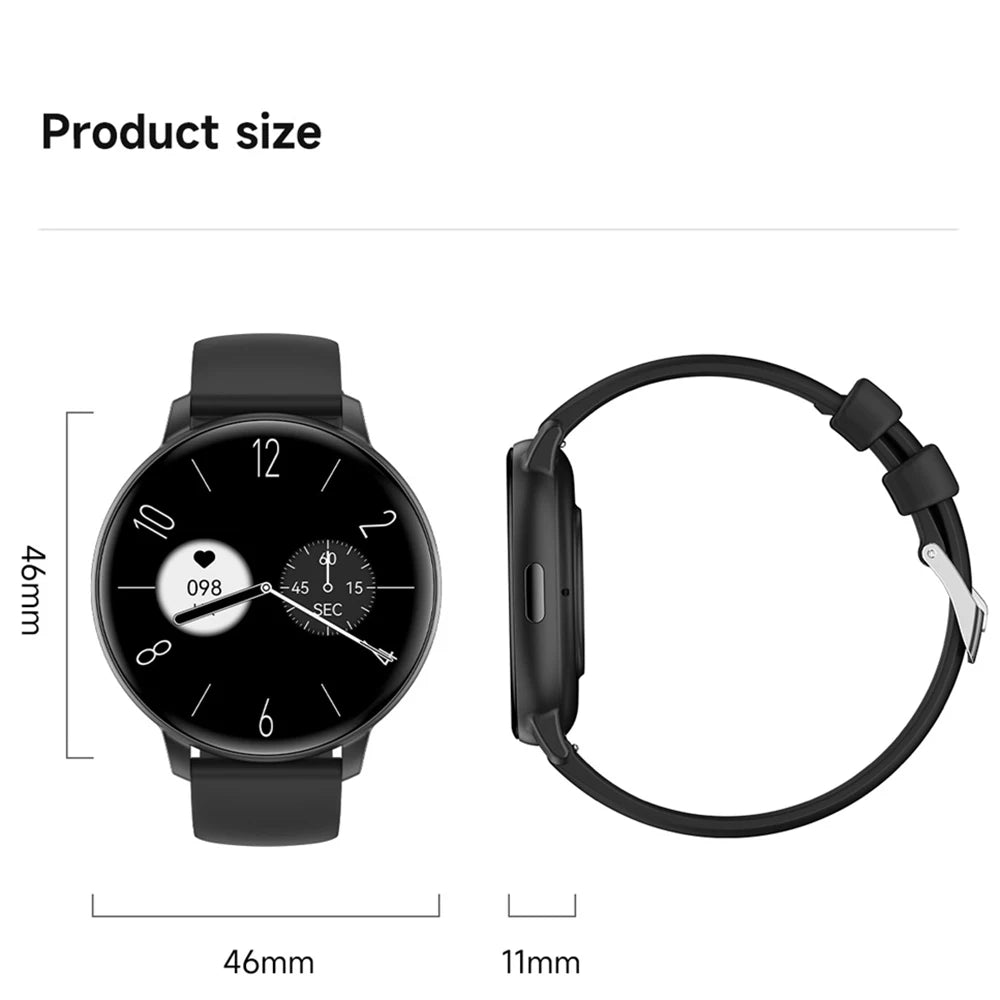 BT Call Smart Watch Women Sport Fitness Tracker Custom Dial Watches Heart Rate Waterproof Smartwatch Men Lady 1.38inch HD Screen Oasis Select