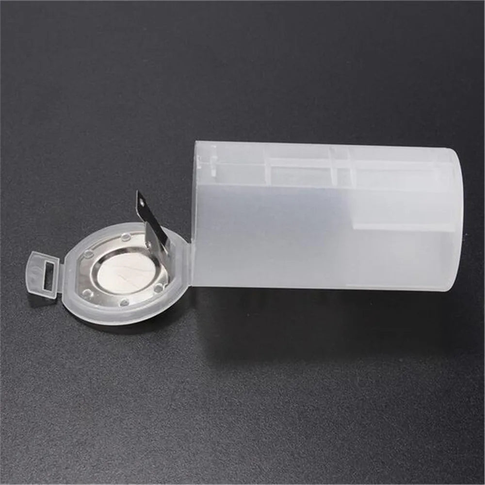 1pcs White 2 AA To D Size Battery Holder Conversion Adapter Switcher Converter Case Wholesale Price Oasis Select