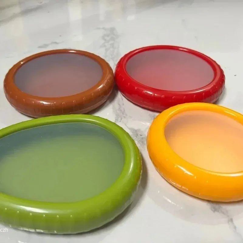 Reusable Silicone Fruit Storage Containers – 4-Pack Fridge Savers Food Storage Containers Oasis Select
