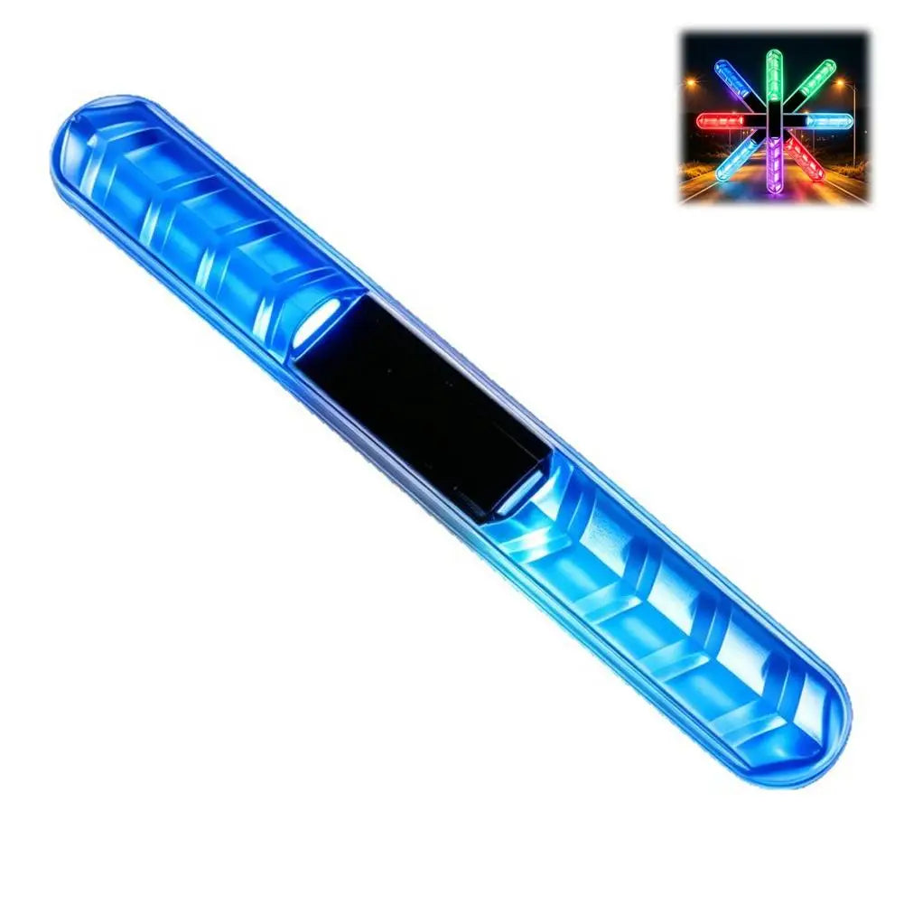 RGB Solar Car Door LED Welcome & Anti-Collision Warning Light