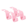 Car Seat Headrest Hook 4 Pack Hanger Universal Vehicle Car Storage Organizer for Handbag Purse Coat fit Universal Vehicle Car Oasis Select Pink Checkered