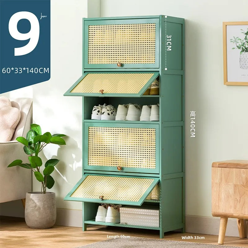 Shoe rack large-capacity economical simple household door shoe cabinet dormitory dormitory good-looking dust-proof Oasis Select ninth floor 60