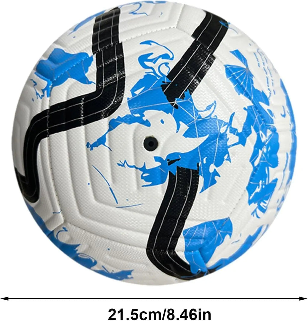 Size 5 Soccer Ball Soft Cover Training Ball for Club School Sports Games Ideal Birthday All Weather Youth Adult School Gift Oasis Select