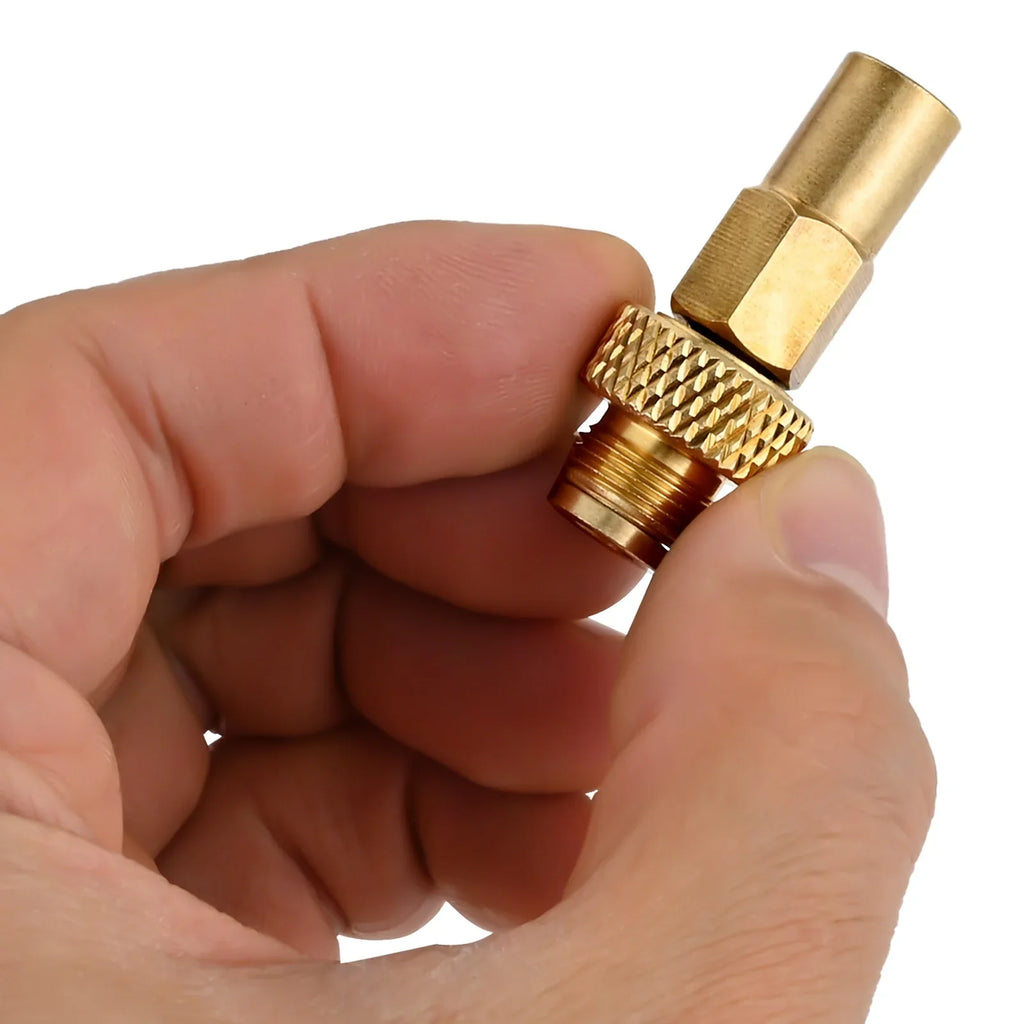 4Pcs/Set Practical LPG Cylinders Tube High-Quality Copper Conversion Joints Universal Male Connector Gas Tank Valve Adapter Oasis Select