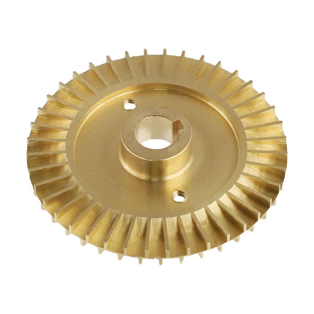 Brass Water Pump Impellers Backward Curved Vanes Self-priming Pump Double-sided Copper Pump Impeller Oasis Select