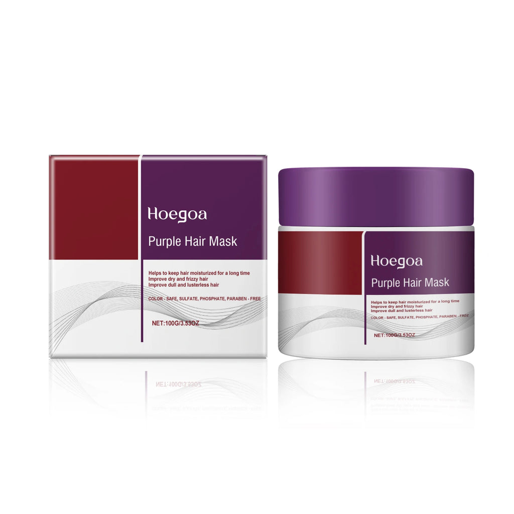 Ginseng Shampoo Growth Oil Control Anti Hair Loss Damaged Hair Repair Frizz Prevent Breakage Strengthen Root Purple Hair Mask Oasis Select Hair Mask