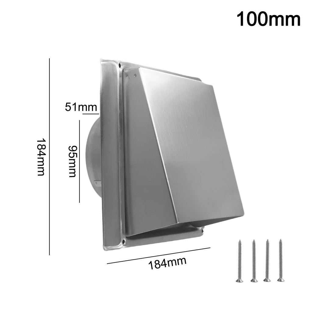 Bathroom Fans Installation Vent Cover Easy Installation Quiet And Comfortable Stainless Steel Anti Biological Technology Oasis Select