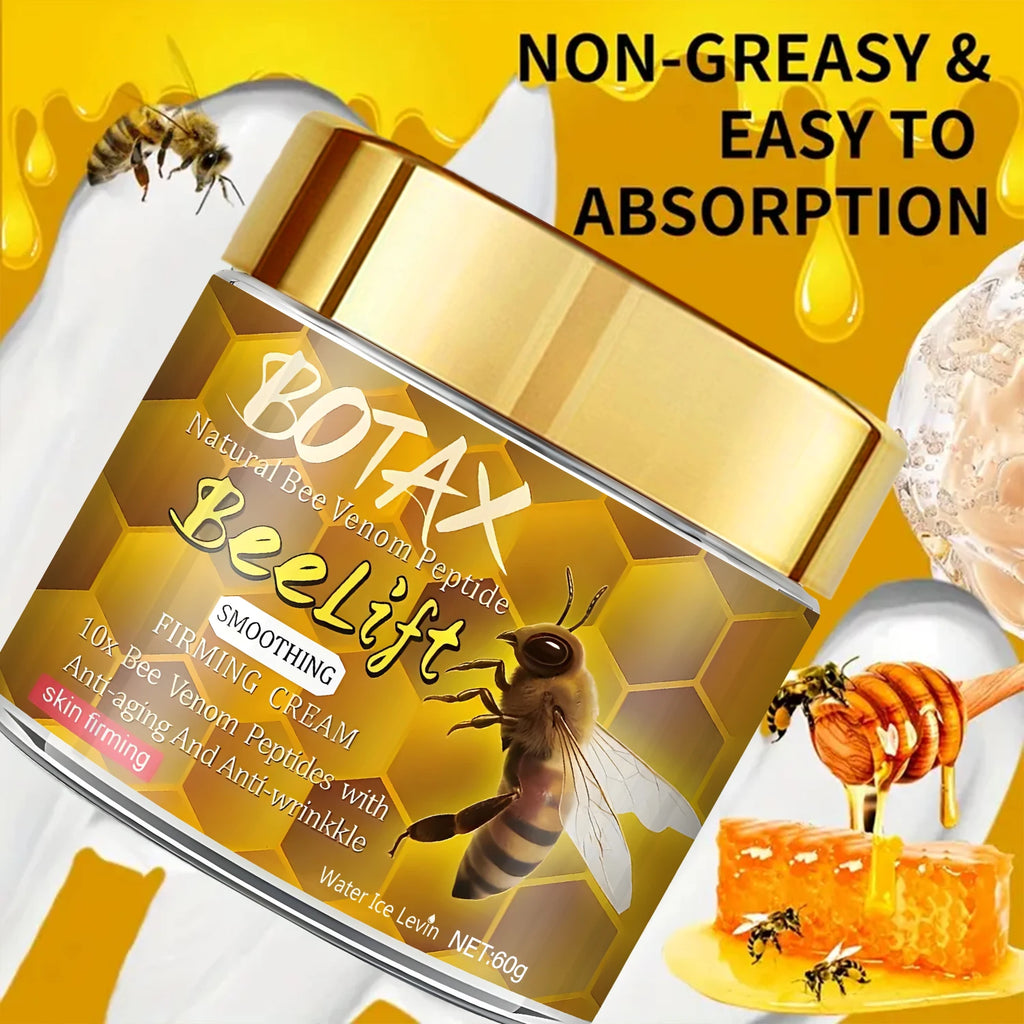 Botax Natural Bee Venom Peptide Beelift Face Cream - 10x Anti-Aging & Smoothing Firming Cream with Retinol Oasis Select