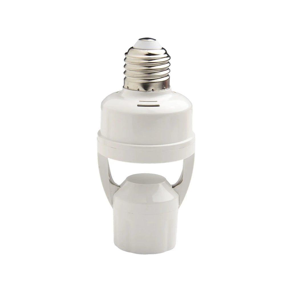 Sleek Design Automatic Motion Sensor Light Socket Model E27 Offering Efficient Illumination Solutions For Indoors Oasis Select A