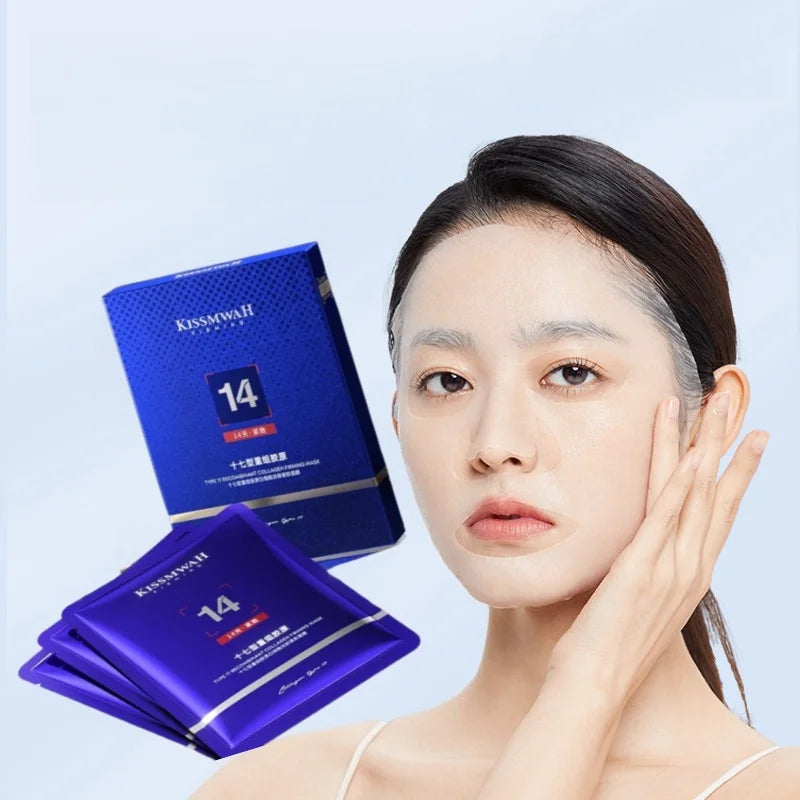 Collagen Firming Face Masks with Niacinamide – 3 Pack Collagen Sheet Mask Oasis Select