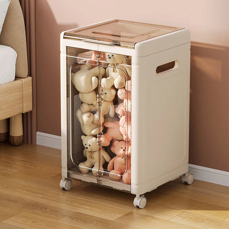 Toy storage box Large capacity children's toy storage cabinet Integrated folding household multi-functional large capacity Oasis Select