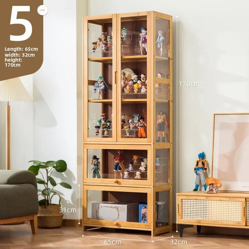 Figure display cabinet building block model Lego acrylic display stand non-glass transparent product ornament display cabinet Oasis Select Primary five-65