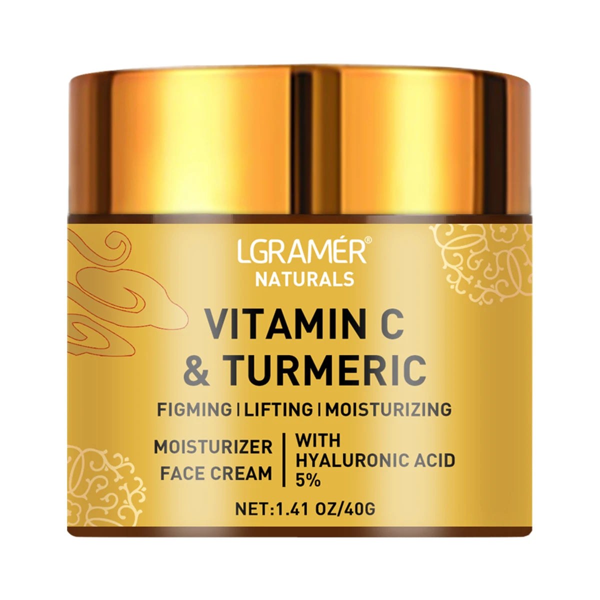 Turmeric Vitamin C Face cream Retinol Moisturizing Firming Hyaluronic Lightening Repairing Smooth Skincare Whitening Creams Oasis Select 40g