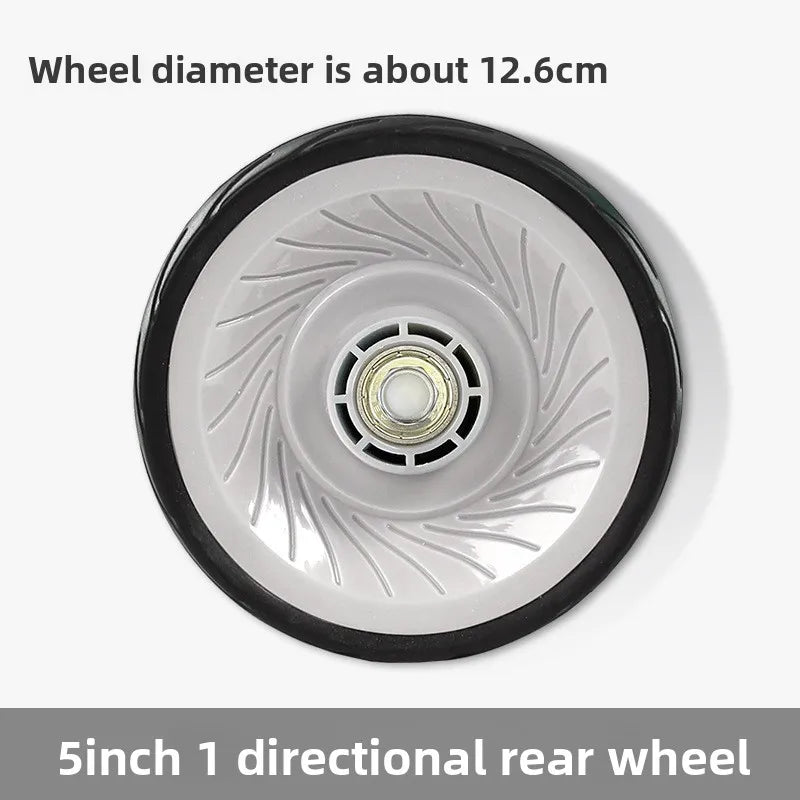 2inch Universal Mute Office Chair Wheel Caster Heavy Duty Swivel Castor Replace Furniture Wheels Roller Rubber Brake DIY Oasis Select K