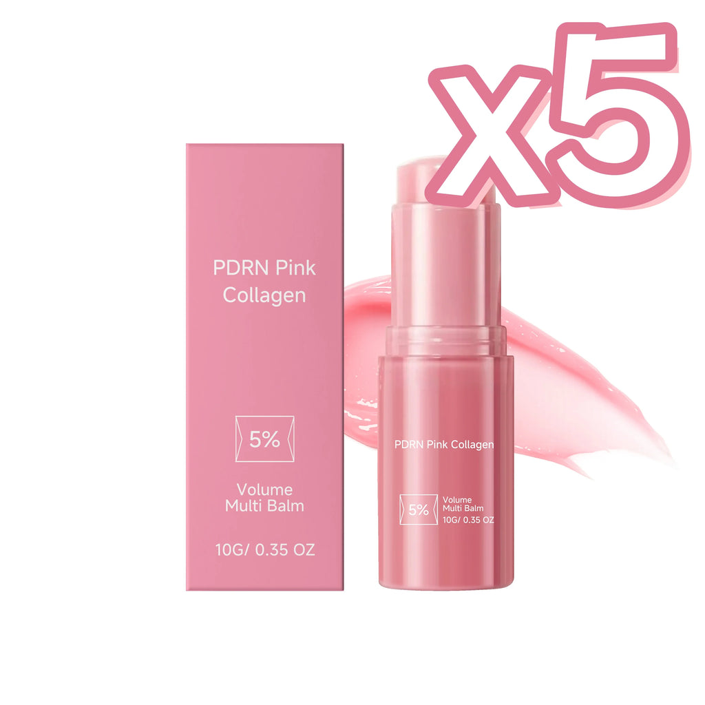PDRN Collagen Multi Balm Hydrating Stick – Face & Lip Care Collagen Balm Stick Oasis Select 10g boxed x 5