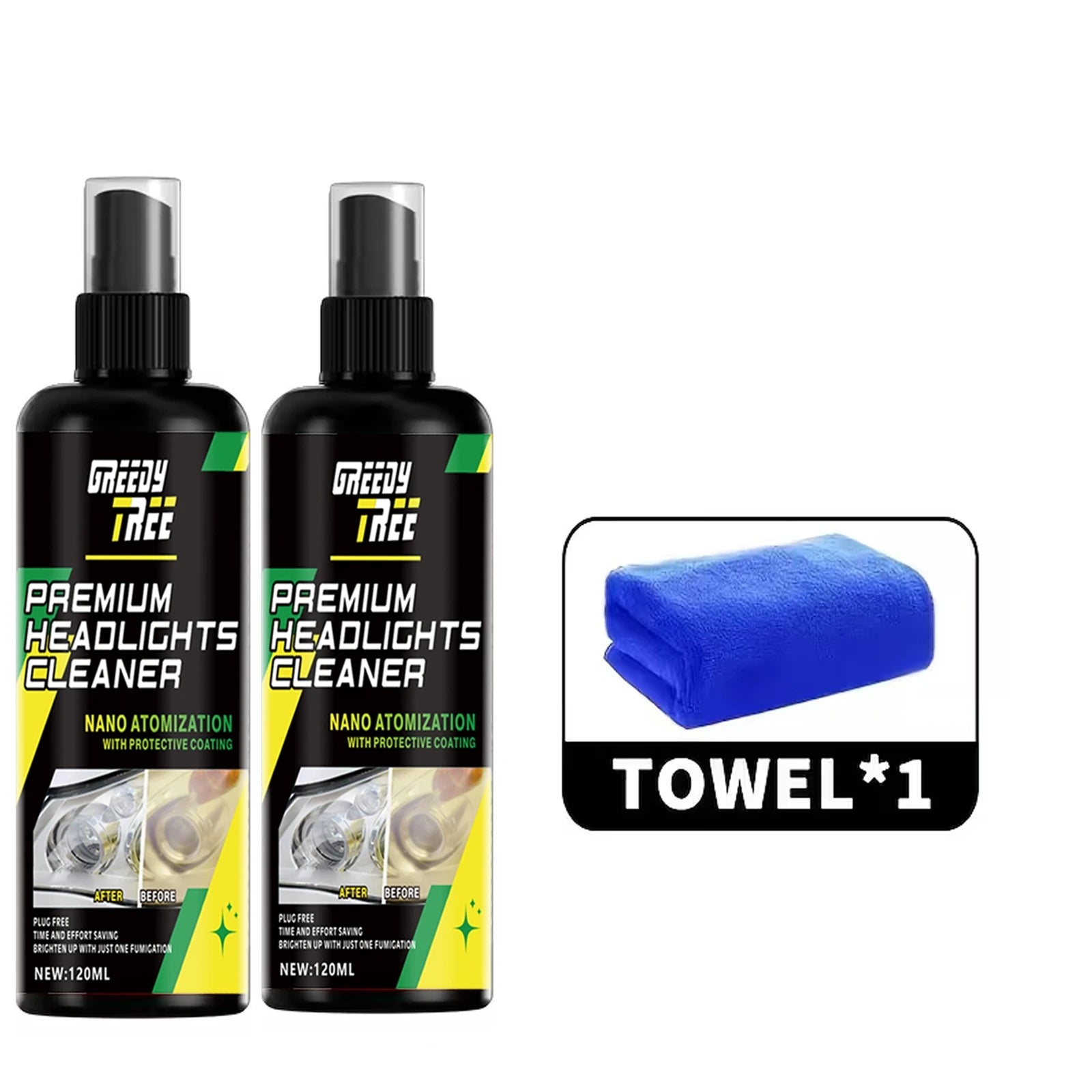 Headlight Restoration Kit – Ceramic Coating & Clarity Restore