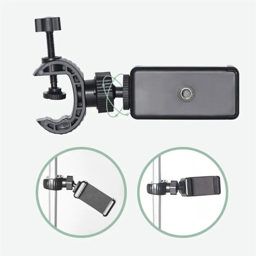 Phone Holder Mount Stand Microphone Stand Mount Tripod Phone Bracket Mobile Cell Support Clip For All Smartphones Oasis Select