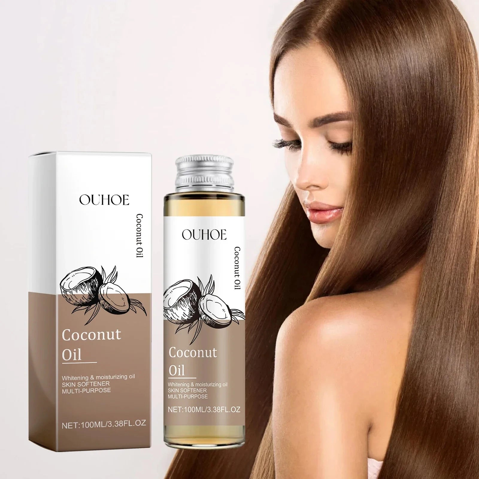 Pure Cold Pressed Coconut Oil – Hair, Skin & Makeup Remover Multipurpose Beauty Oil Oasis Select