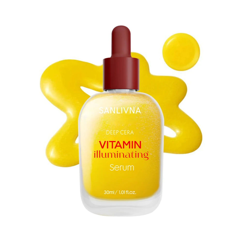 Vitamin C Niacinamide Brightening Face Serum with Bakuchiol Brightening Face Serum Oasis Select VITAMIN