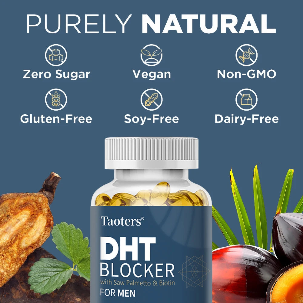 DHT Blocker Hair Growth Supplement – Saw Palmetto & Biotin Hair Growth Supplement Oasis Select