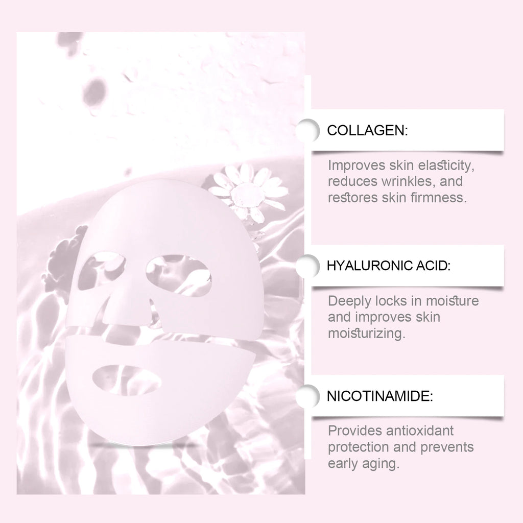 Hoygi Salmon Collagen Hydrogel Facial Mask – Moisture & Glow
