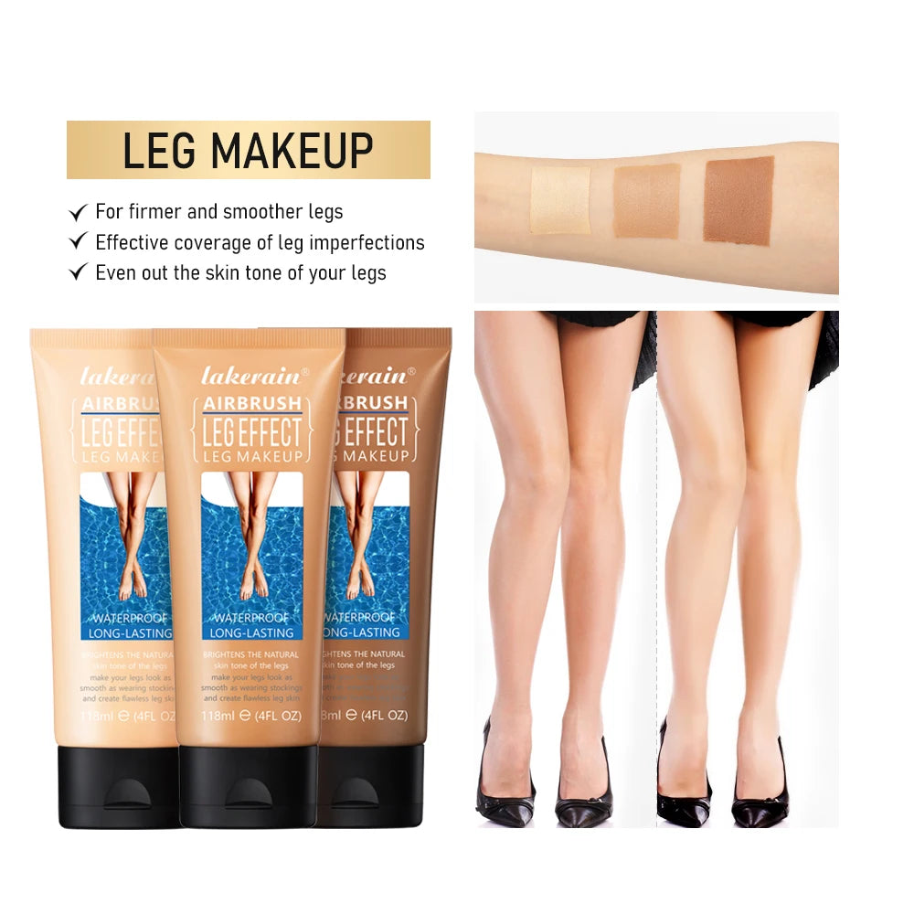 118ml Leg Makeup Waterproof No Transfer Flawless Looking Leg And Body Tattoo Cover Up Makeup Even Skin Tone Body Foundation Oasis Select