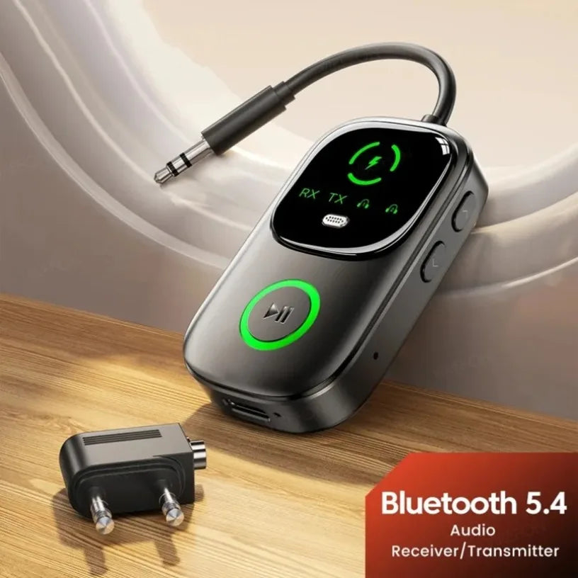 New Arrival Bluetooth 5.4 Audio Receiver/Transmitter Bluetooth Adapter For Tvs Headphones, Cars, And Other Devices With A 3.5 MM Oasis Select