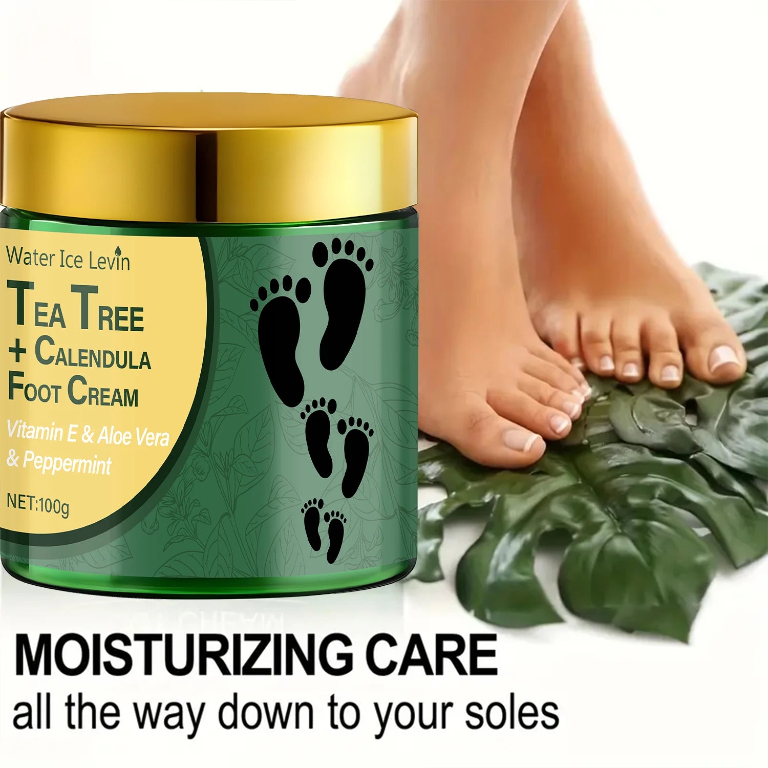 Tea Tree & Calendula Foot Cream – Vitamin E & Aloe Vera 100g Foot Cream Oasis Select