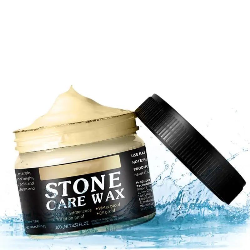 Stone Polishing Wax Instant Natural Polish Tool for Stone Waterproof Portable Polishing Wax Stone Care Products for Remove dirt Oasis Select