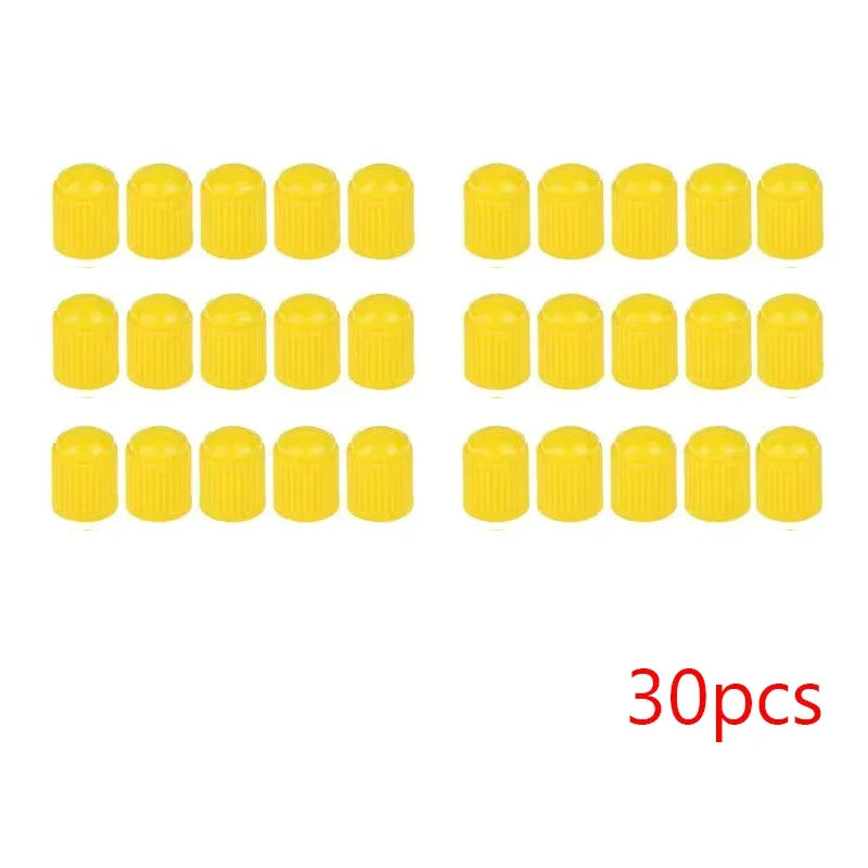 10-100PCS Automatic Plastic Zwarte Fiber Ventilation Pipe Met O-Ring Cover Dome Ventilation Valve Dust Valve Automatic Motor Oasis Select 30pcs-Yellow