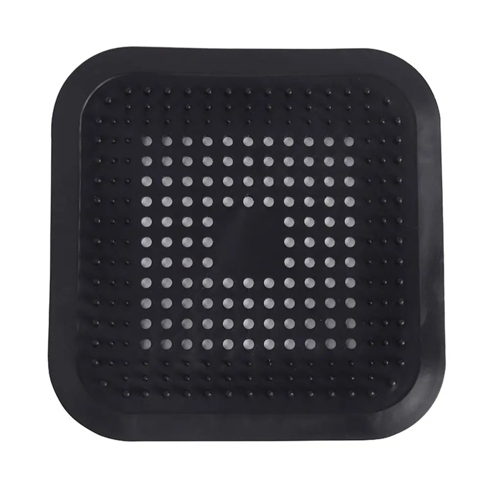 Silicone Floor Drain Cover Leakage-proof Anti-blocking Sink Hair Filter Seal Deodorant Water Stoppers Kitchen Oasis Select black