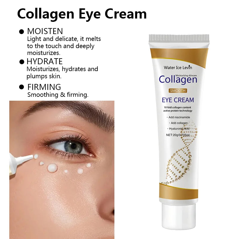 Collagen Eye Cream – Dark Circles, Eye Bags & Firming Collagen Eye Cream Oasis Select